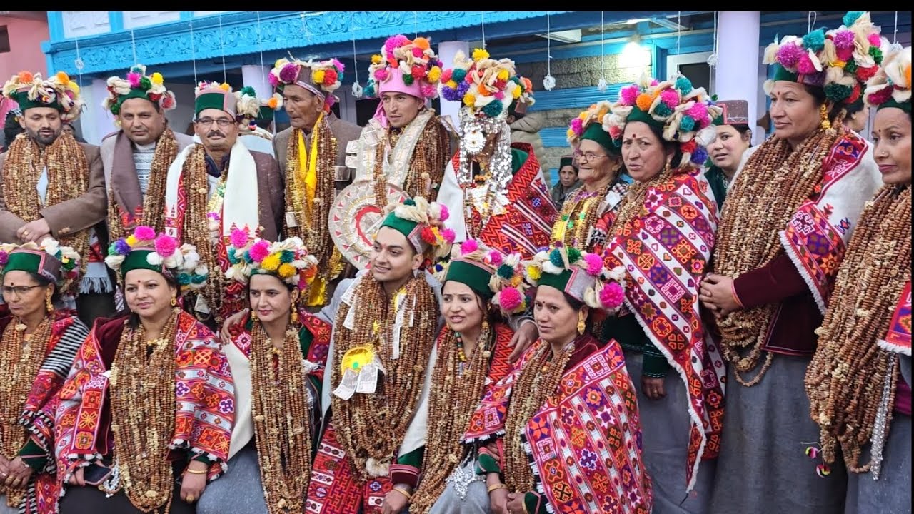 Marriage of viresh homangto and swati negi  #kinnaurimarriage #kinnauriculture #kinnauridance ♥️♥️♥️