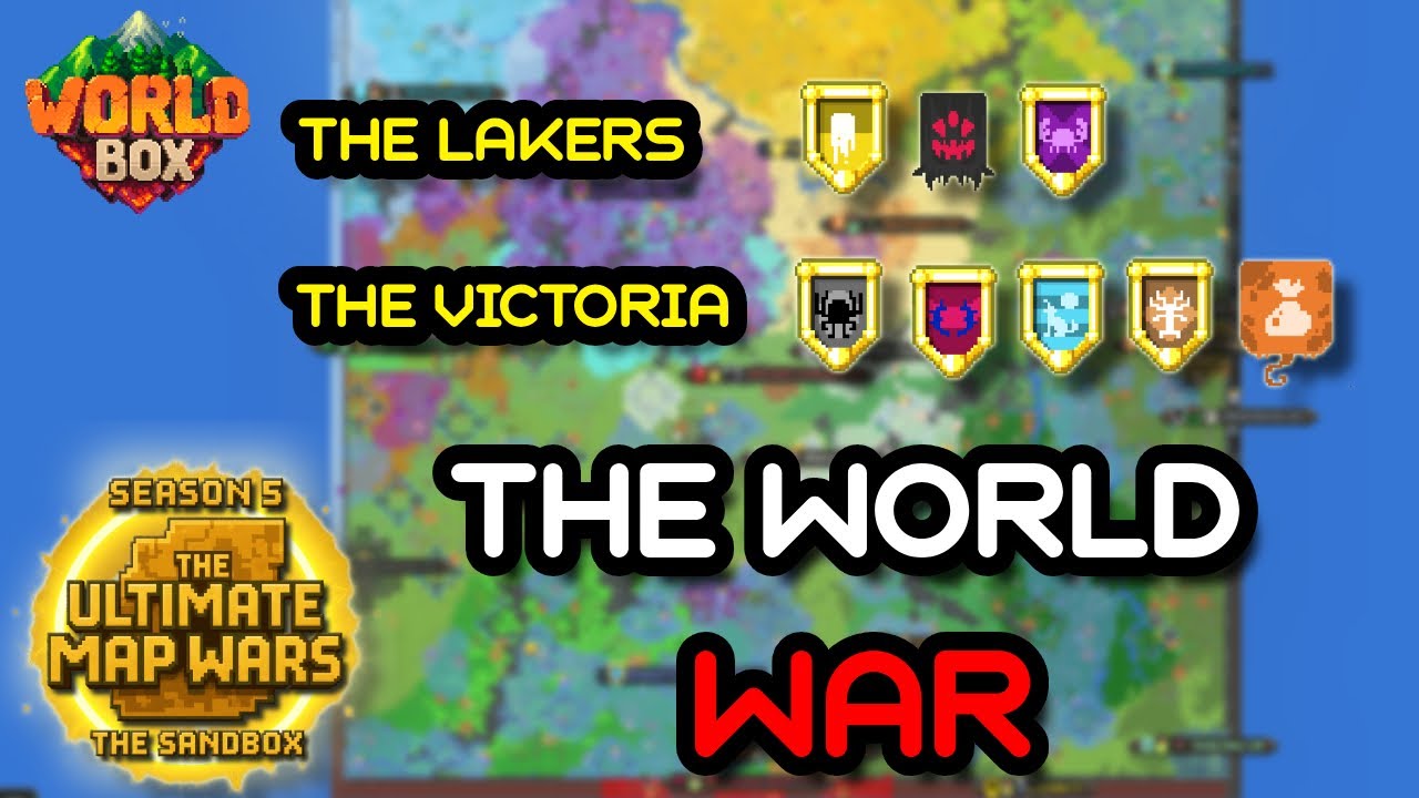 The Largest War In Sandbox! | Worldbox: The World War