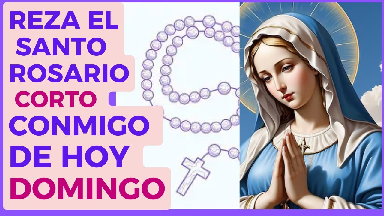 🌟 Santo Rosario de Hoy Domingo | No Te Vayas Sin Orar🙏🏼🙏🏼 Hay un milagro para ti!!