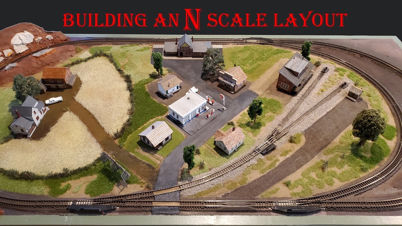Building a portable N Scale layout