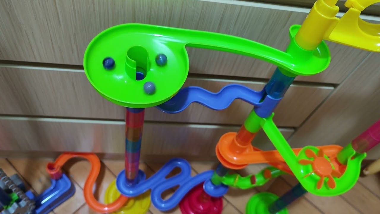 Insane Imaginarium Marble Run Race Motorized Elevator!