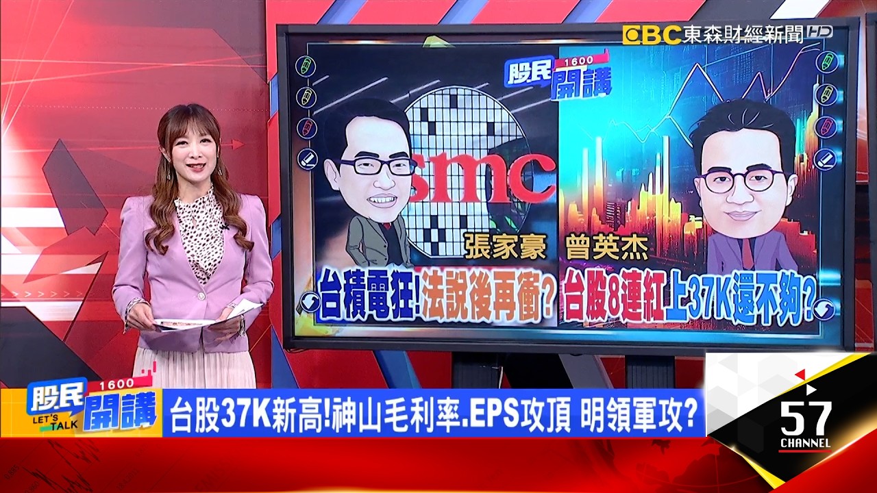 台積電Q1封神Q2更狂?兩千鐵板? Q2就衝4萬點?國巨法人用力買到400?被動銅板小兵有人壓不住?PCB上游最會飆?榮科4月噴6成 創高萬里無雲?《股民開講》張家豪 曾英杰 20260416