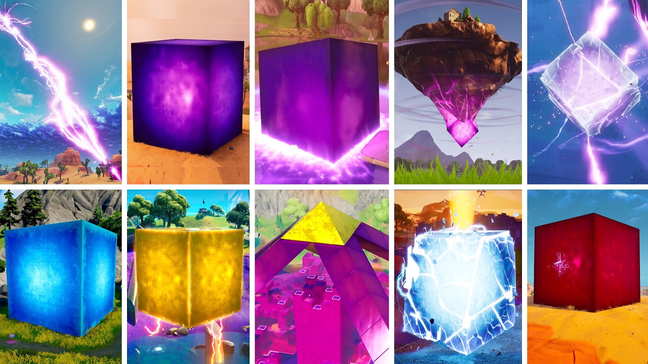 Evolution Of The Cube in Fortnite! (2018 - 2025)