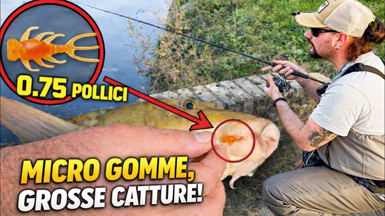 Spinning ULTRALIGHT nei FOSSI: Come uso le MICRO GOMME 