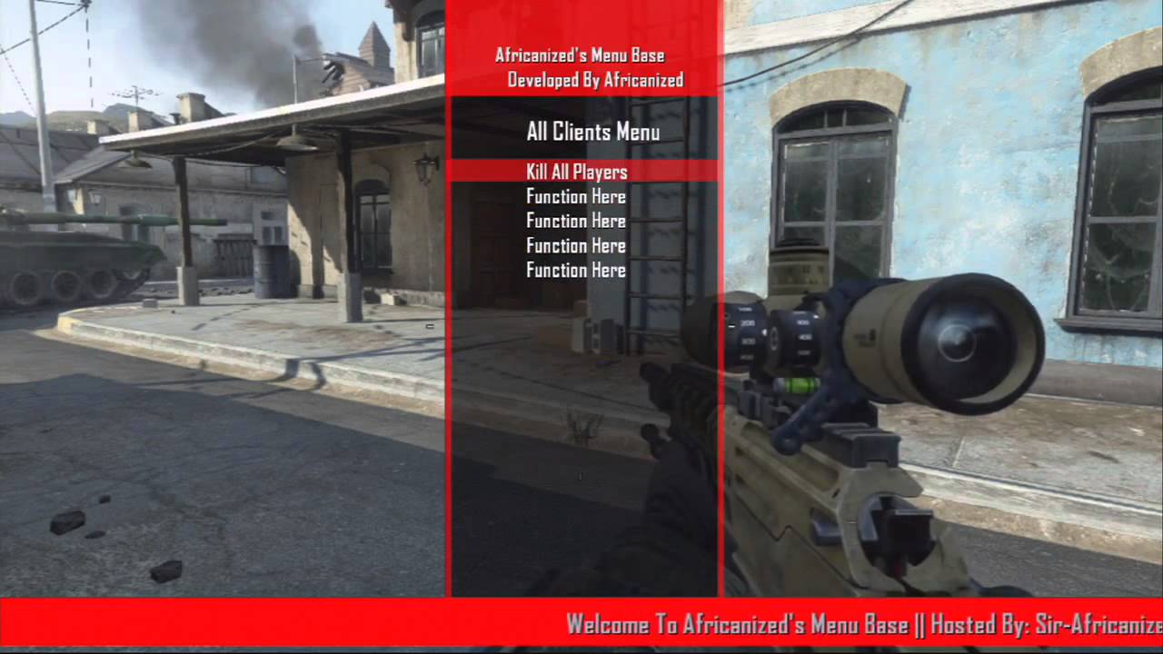 [BO2/1.19/GSC] Africanized's Menu Base v1