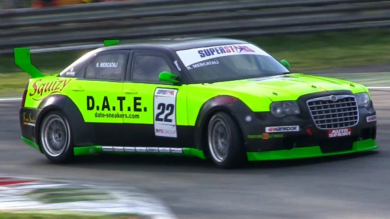 Chrysler 300C SRT8 Race Car LOUD SOUND - Monza Superstars Series 2012