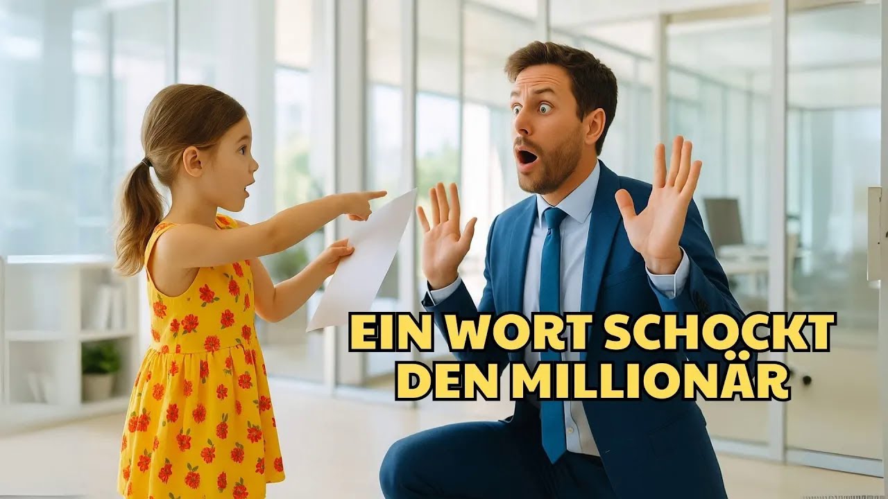 Niemand antwortete dem Millionär, bis ein armes Mädchen ihn mit nur einem Wort verstummen ließ