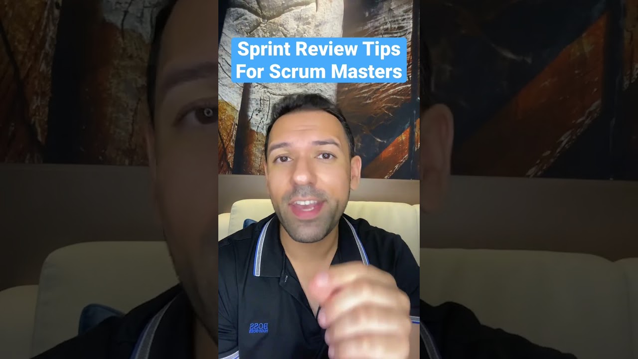 Sprint review tips for scrum masters￼