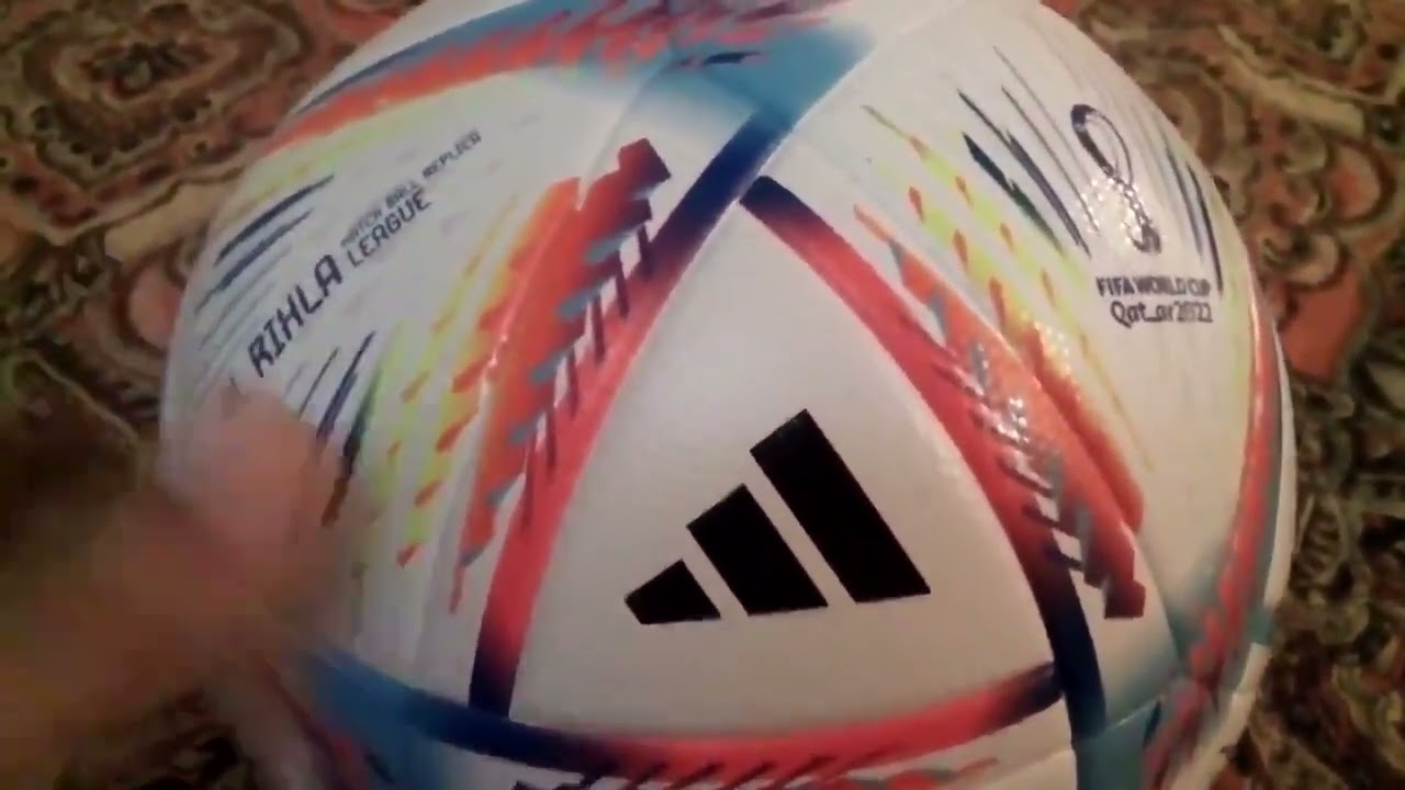 Unboxing del balon adidas Al Rihla del mundial Qatar 2022 version league