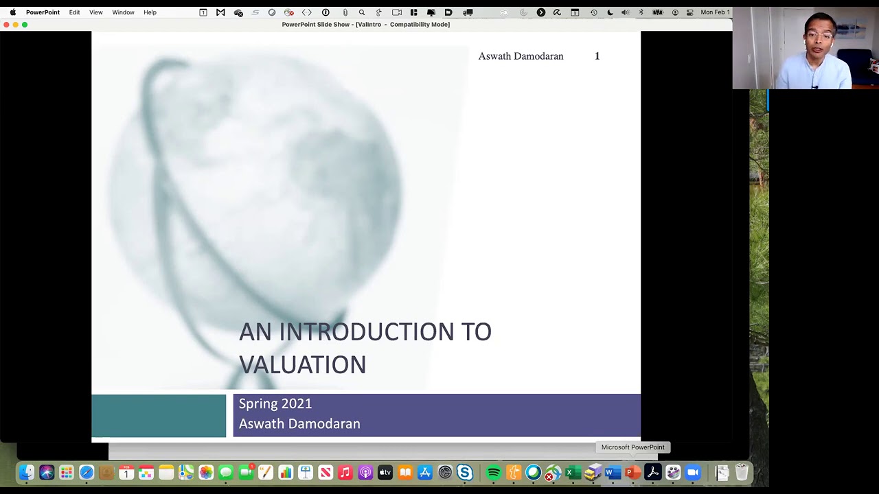 Session 1: Class Logistics and Valuation Themes
