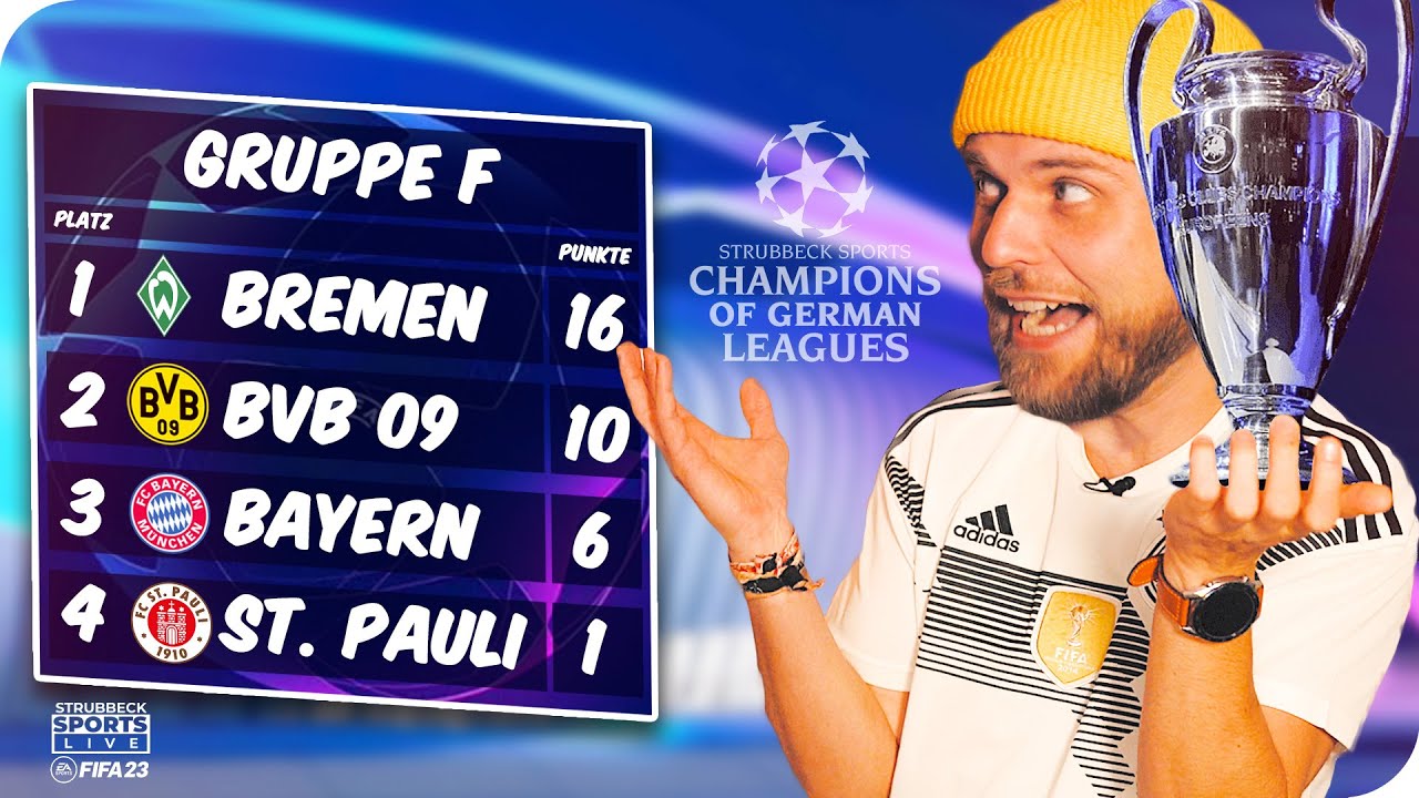 Champions League - NUR mit DEUTSCHEN CLUBS! 🏆⚽️🇩🇪
