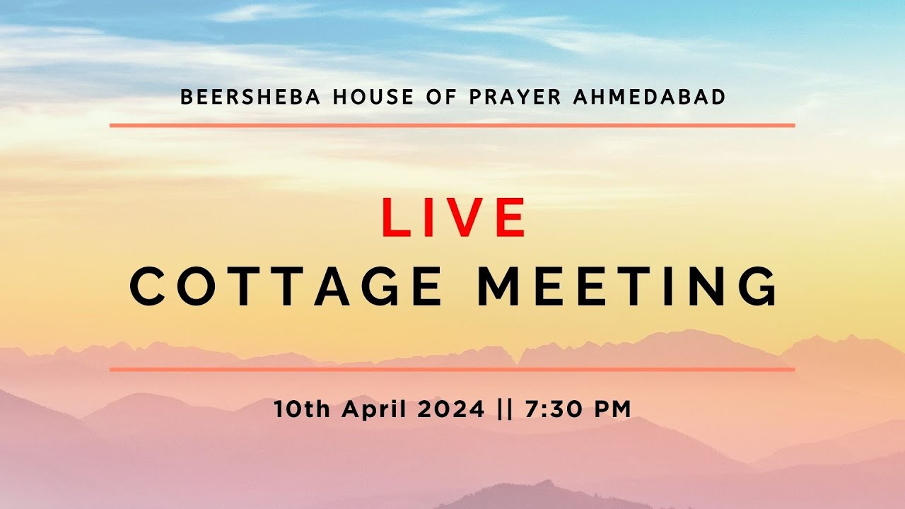 LIVE COTTAGE MEETING - 10/04/2024