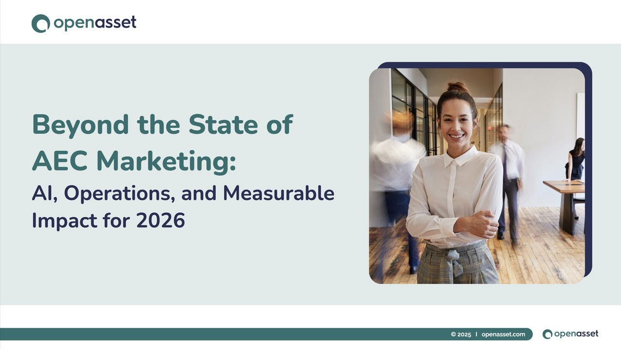 Beyond the State of AEC Marketing: AI, Operations, and Measurable Impact for 2026
