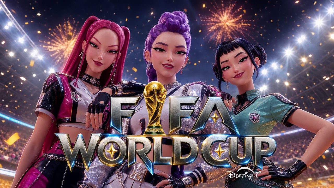CHAMPIONS ⚽🏆 | HUNTR/X - FIFA World Cup 2026 Anthem (K-Pop Demon Hunters)