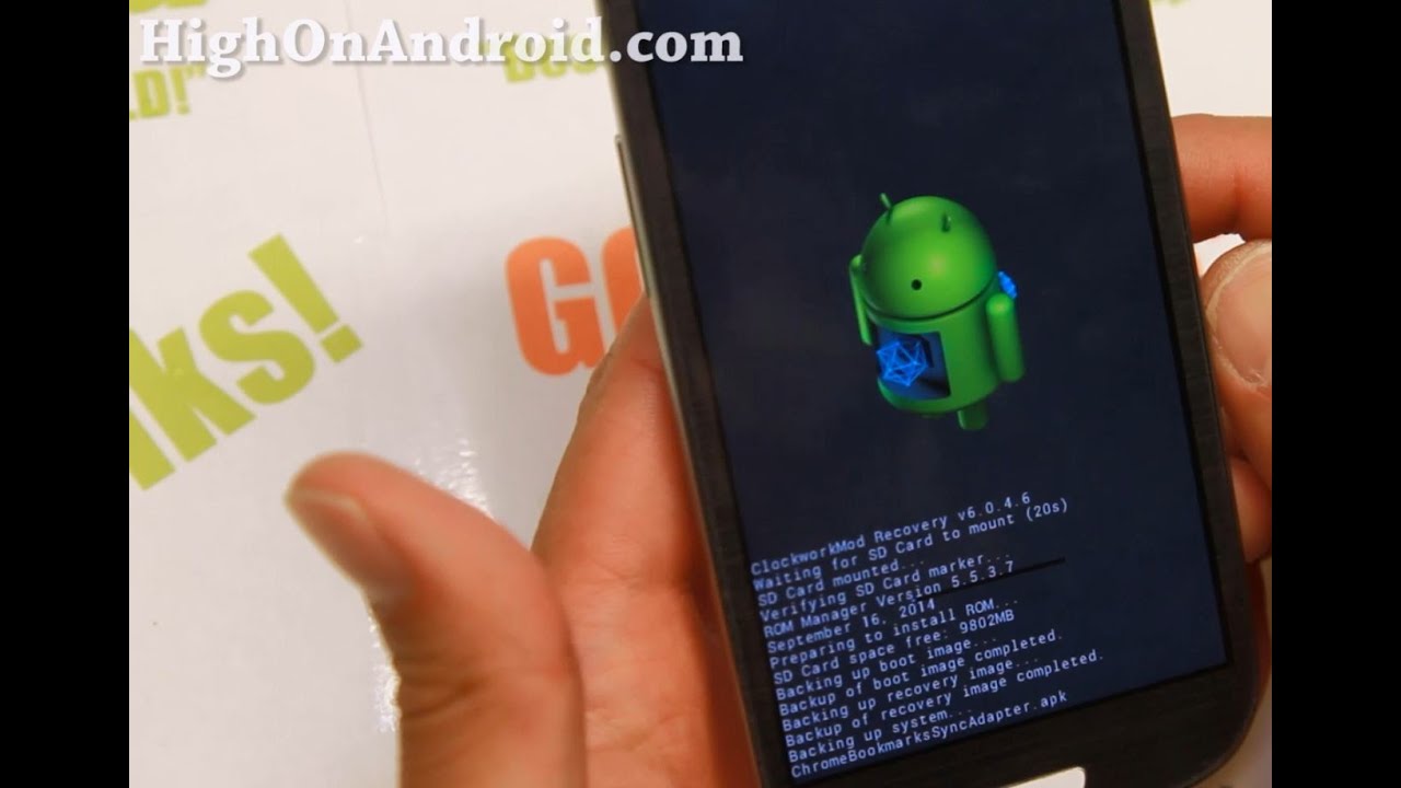 Как установить пользовательскую прошивку с помощью приложения ROM Manager!