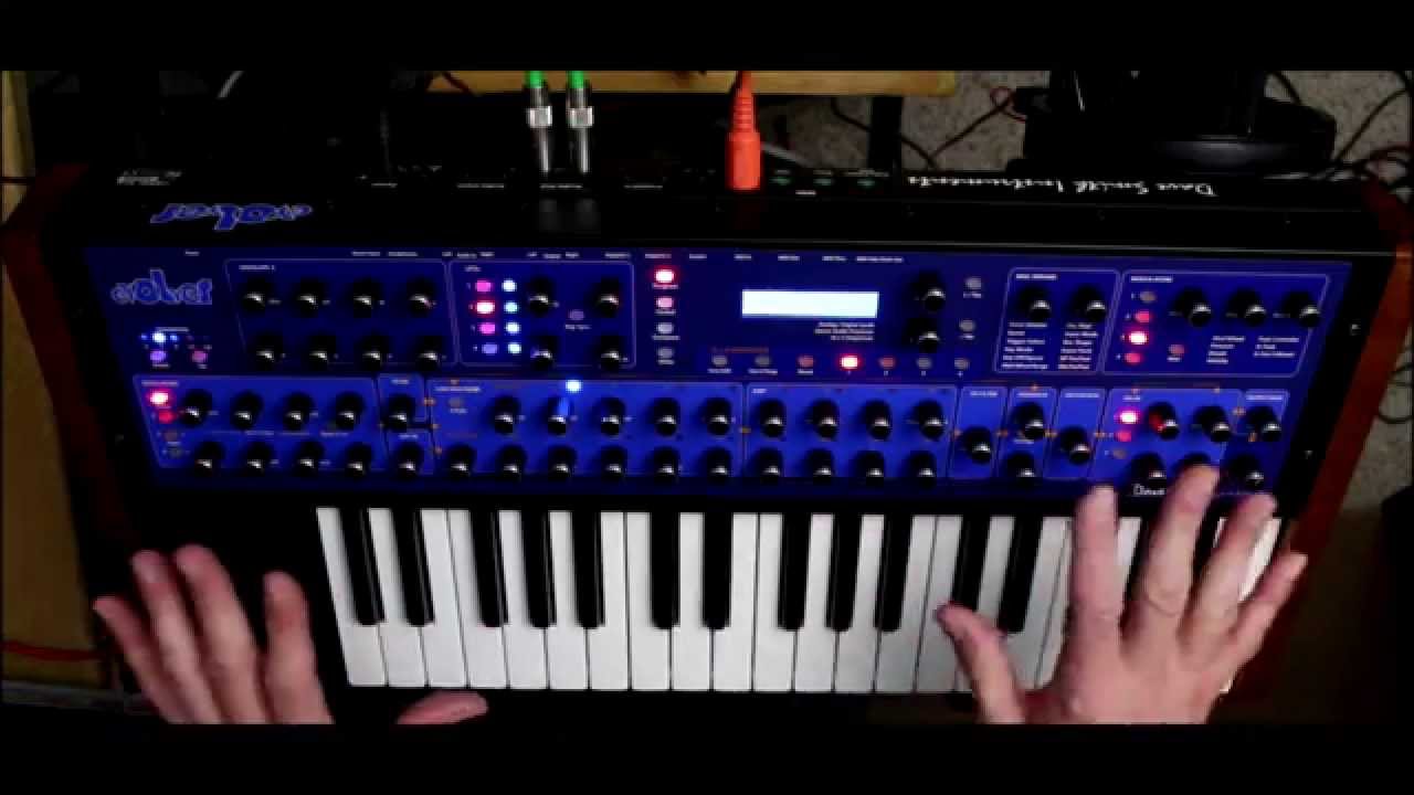 DSI Mono Evolver Arpeggiator Demo