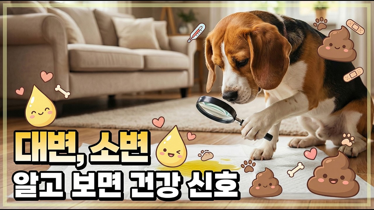 강아지 산책 중 이것만 봐도 건강이 보입니다