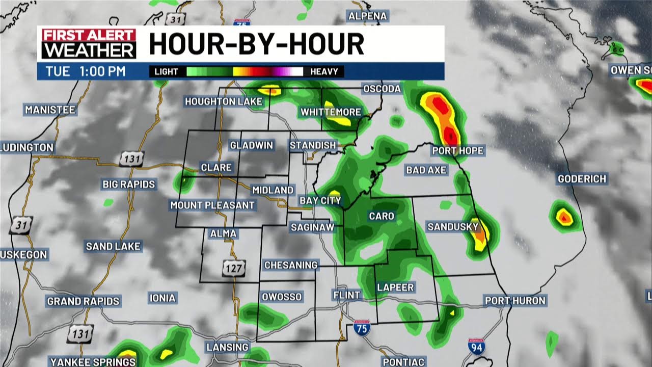 BREAKING: Tracking severe weather in mid-Michigan