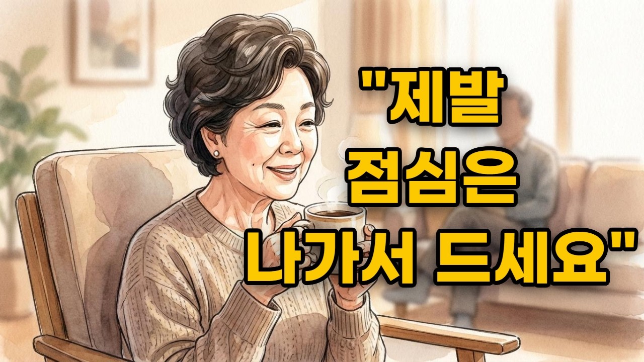 은퇴한 남편, 삼식이 탈출시키는 현명한 방법 (절대 싸우지 마세요)