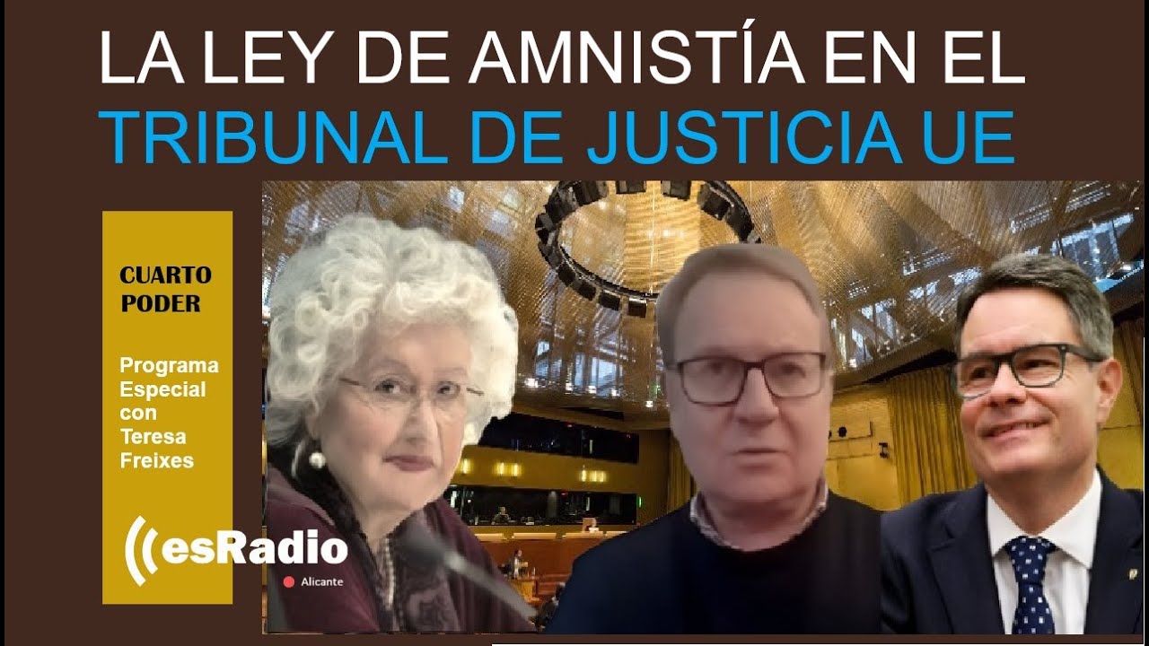 ¡Impactante! Teresa Freixes revela lo que ocurrió en el TJUE sobre la Ley de Amnistía