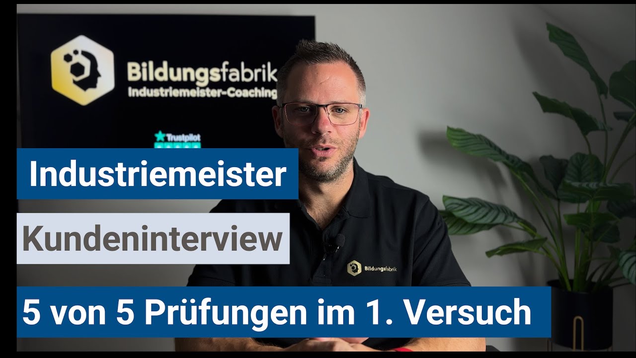 Bildungsfabrik Erfahrungen | 5 von 5 Prüfungen geschafft im 1. Versuch.