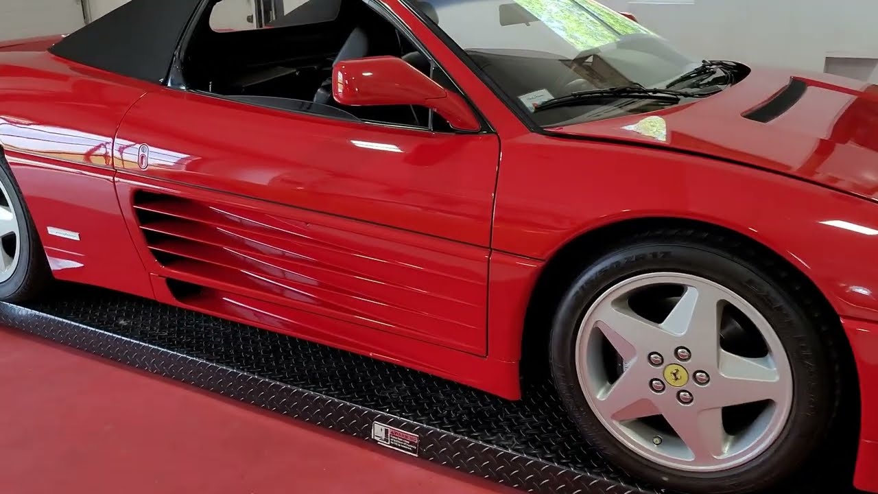 Ferrari 348 Service Part 2 Engine Drop.