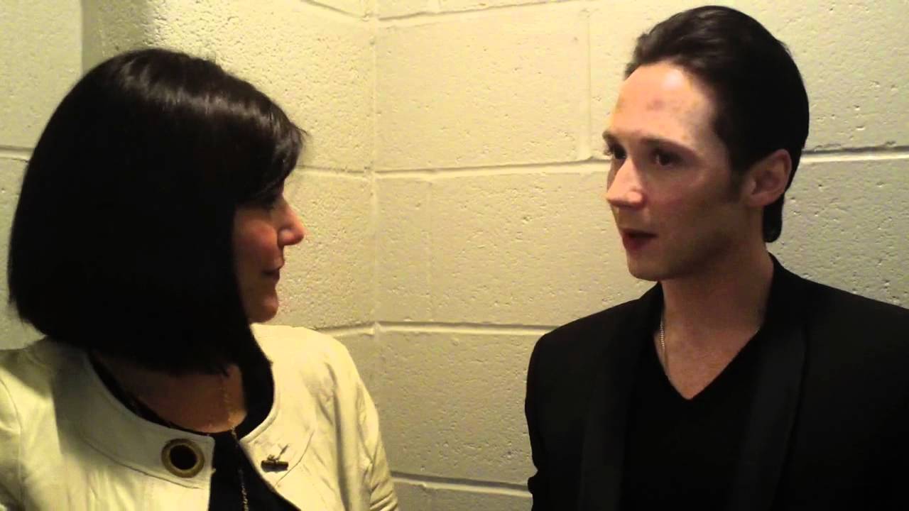 Mara Davis Interviews Johnny Weir in The Bathroom