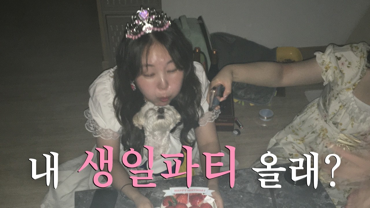 어서 와, 이런 생일은 처음이지? 본격 공주님 생일 파티 브이로그 (놓치면 후회할만큼 재밌음)
