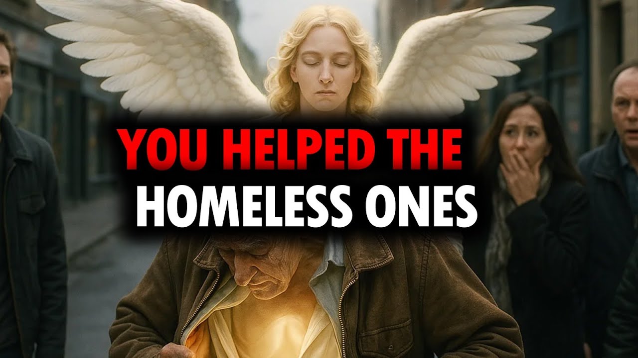 CHOSEN ONE, YOU HELPED THE HOMELESS AND HEAVEN TOOK NOTICE 👼🛏✨