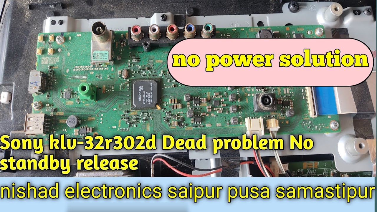 Dead Problem Sony klv - 32R302d 