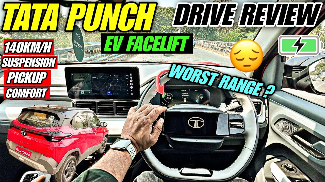 New Tata Punch EV 2026 Brutal Drive Review – 140 Top Speed, Suspension Torture Test & Cabin Reality