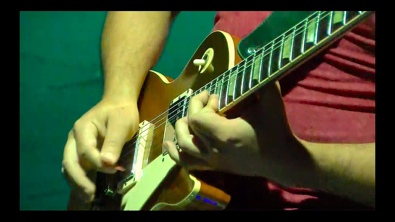 While My Guitar Gently Weeps. 