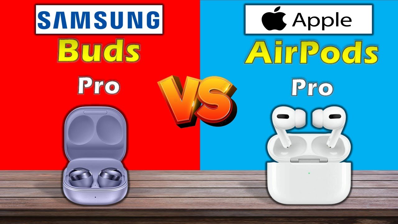 APPLE Airpods Pro VS SAMSUNG Buds Pro Wireless Earbuds Comparison | Which One Is Best?