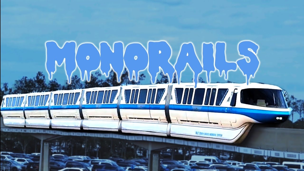 DISNEY WORLD MONORAILS 2024 - THE MOVIE!!