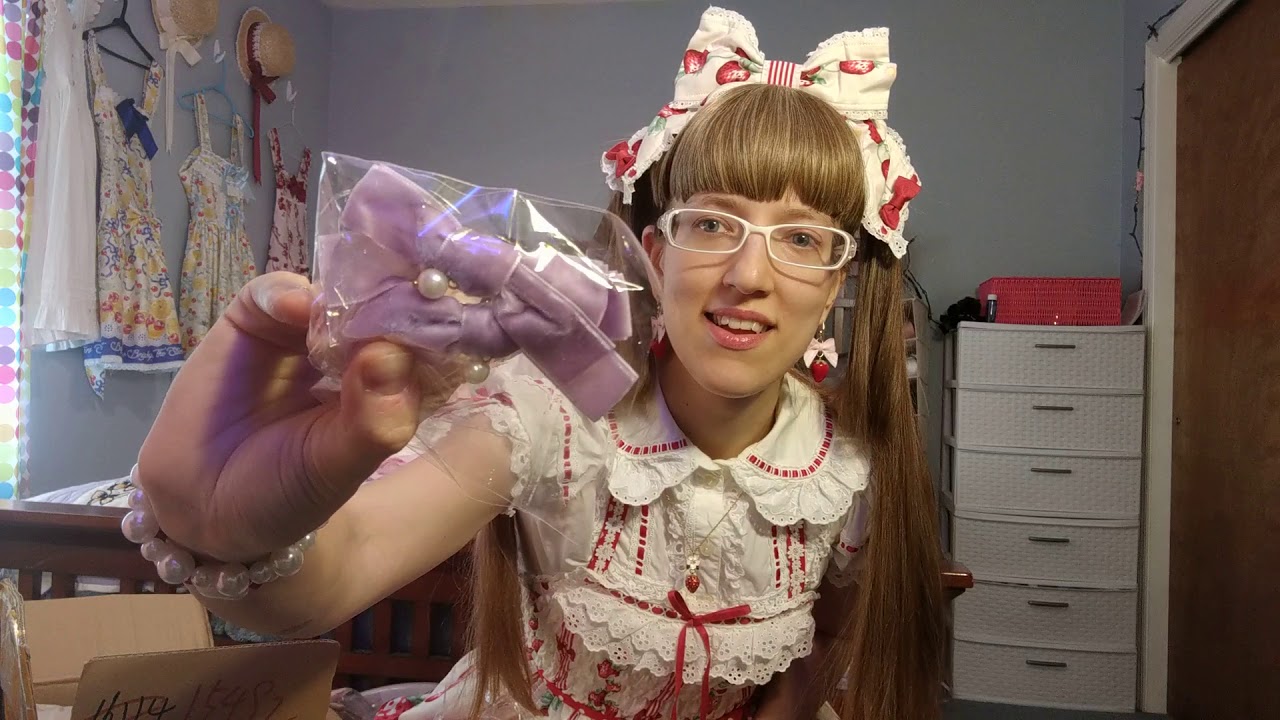 Taobao Lolita Unboxing - Accessories and Blouses from Cutie Creator and Chess Story