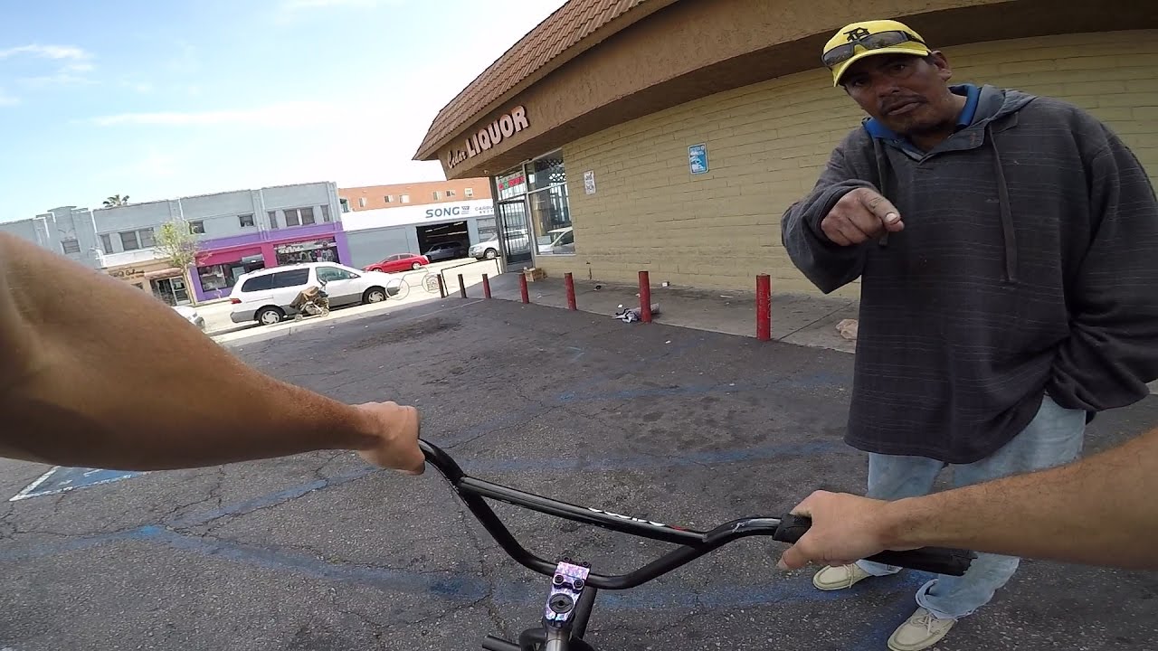 RIDING BMX IN THE HOOD 3 (LONG BEACH)
