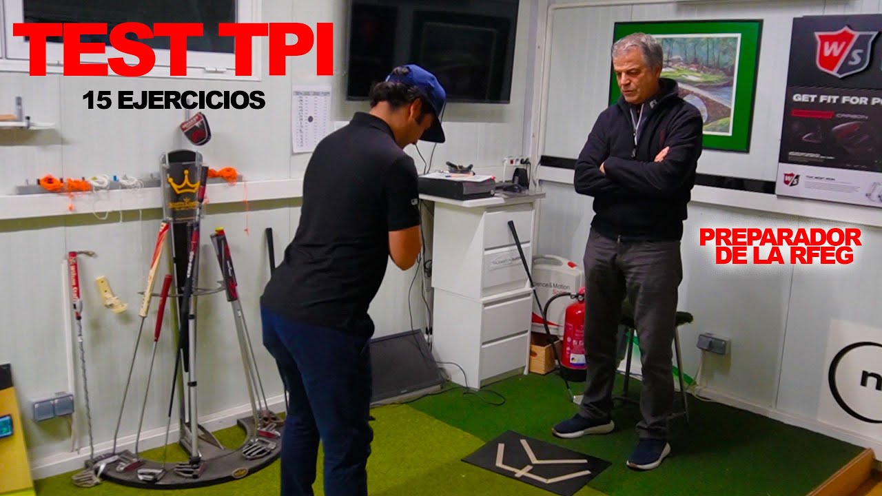 El SECRETO del GOLF | Test TPI con Paco Fernández, Preparador Físico de la RFEG Ep.3