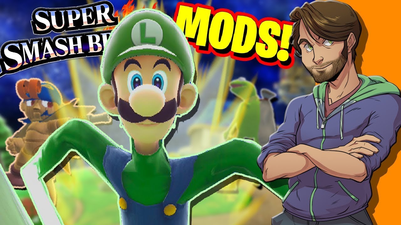 Super Smash Bros. MODS & GLITCHES! - SpaceHamster