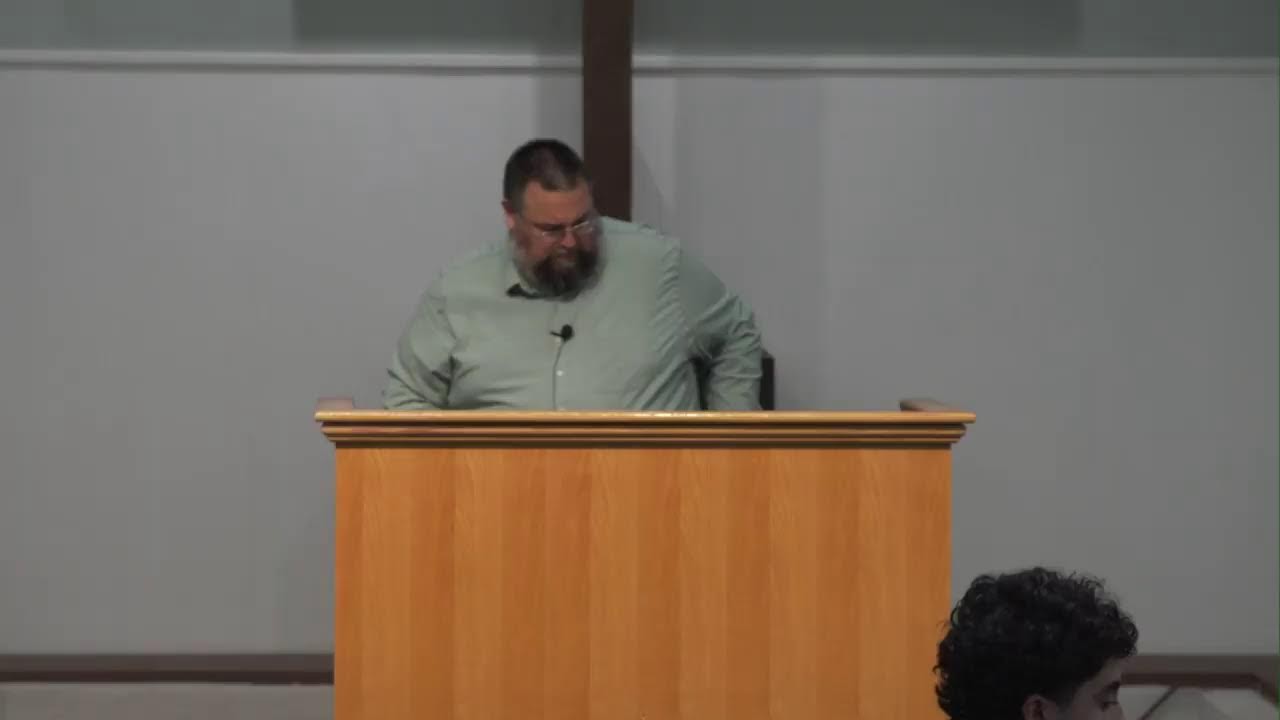 An Unction - 1 John 2:20 - Pastor Rick Garland - First Baptist Church of Lomita