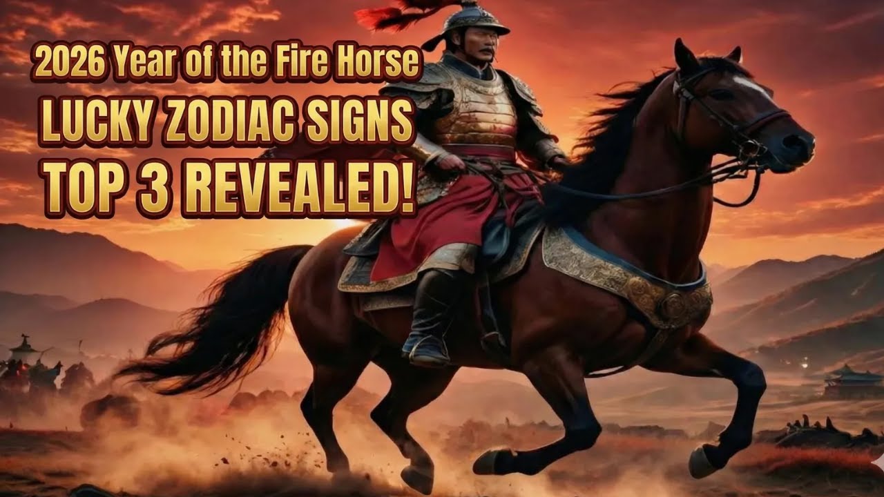 2026 год Огненной Лошади: Три знака зодиака, которым суждено ОГРОМНОЕ БОГАТСТВО (Раскрыта!) K-RIC...