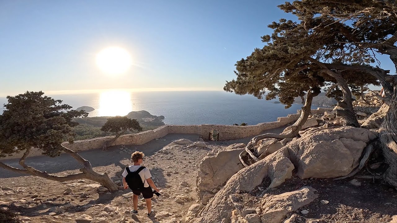 Monolithos Castle in Rhodes, Greece