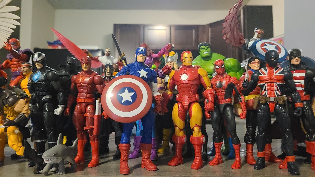 FINAL MARVEL LEGENDS COLLECTION TOUR AT MY APARTMENT!!!