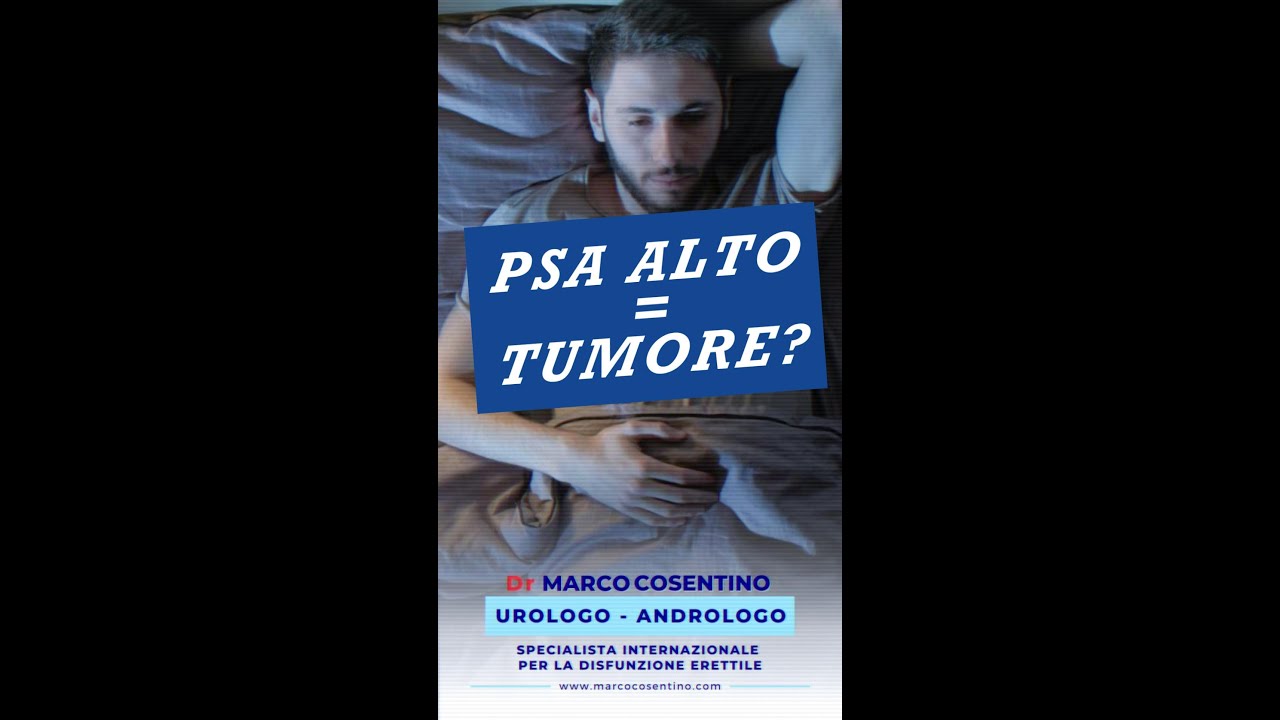 PSA Alto? non vuol dire avere un Tumore alla Prostata