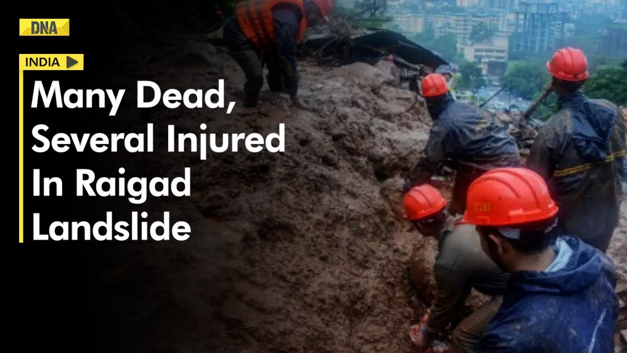 Maharashtra Landslide: 16 Dead, Several Injured, NDRF Carries Out Rescue Operation In Raigad