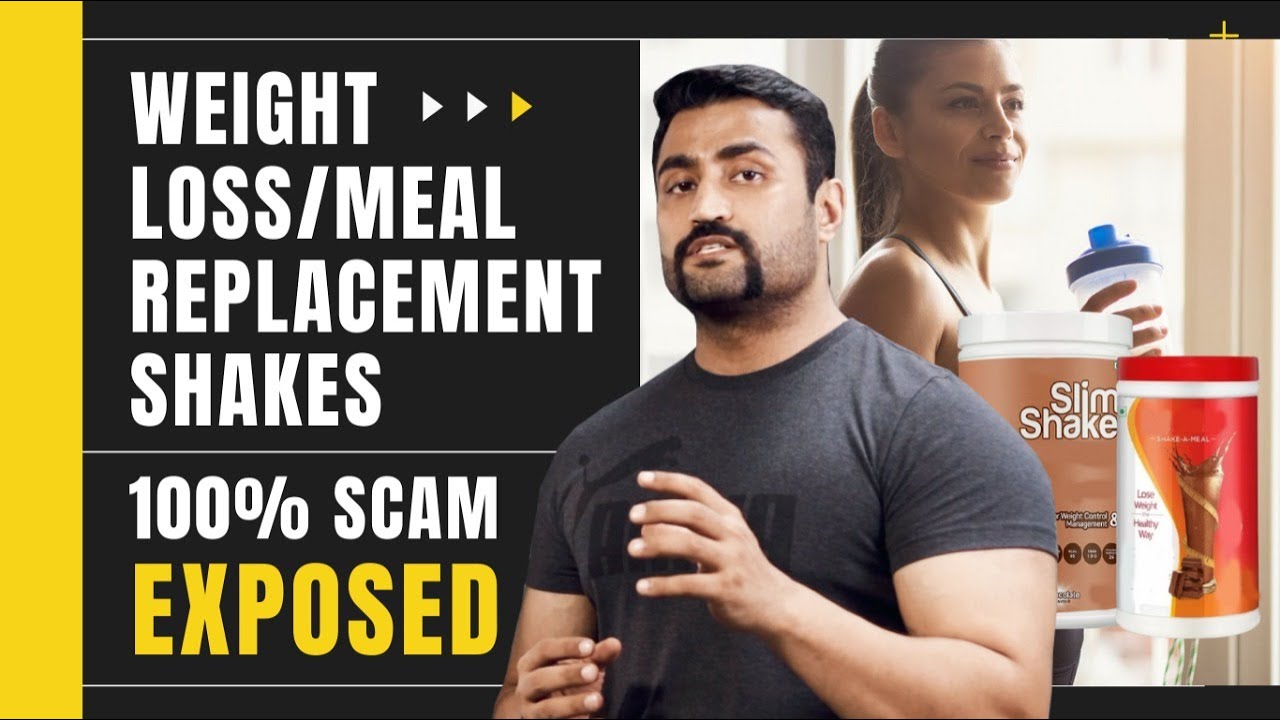 Weight Loss/Meal Replacement Shakes - Why You don't need them ??