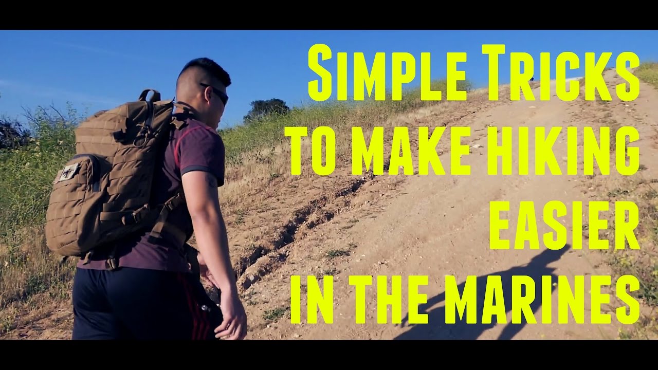 Simple Tricks to Make Hiking Easier in the Marine Corps|Body Vlogs