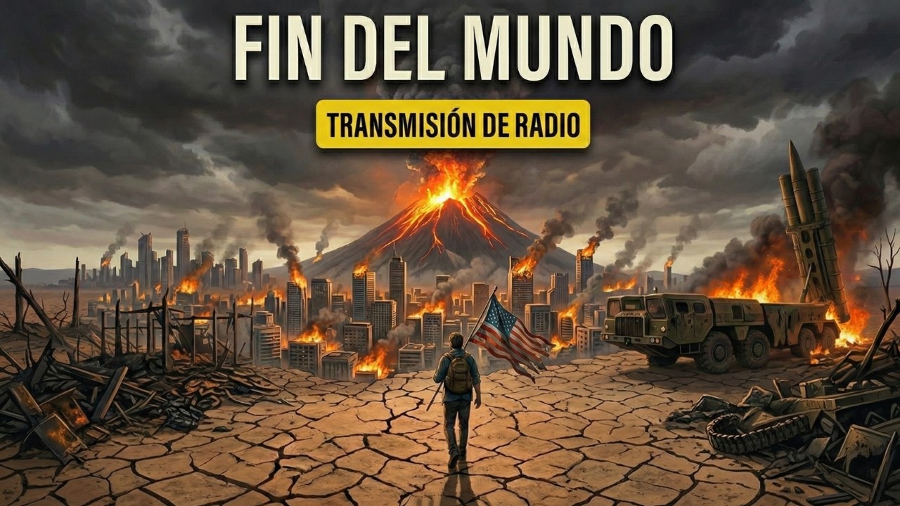 Estás Escuchando la Radio Cuando Un Volcán Acaba con el Planeta
