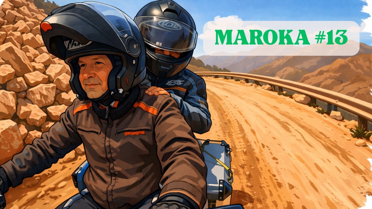 Moto ceļojums uz Maroku. Ep.13 - Tizi n' Test pāreja