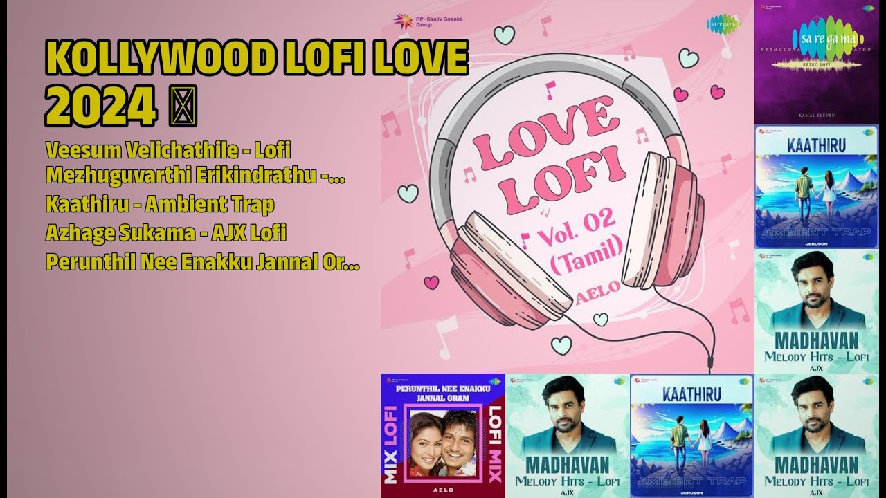 லோஃபி காதல் பாடல்கள் 2024 | Aelo Songs | Veesum Velichathile  Lofi