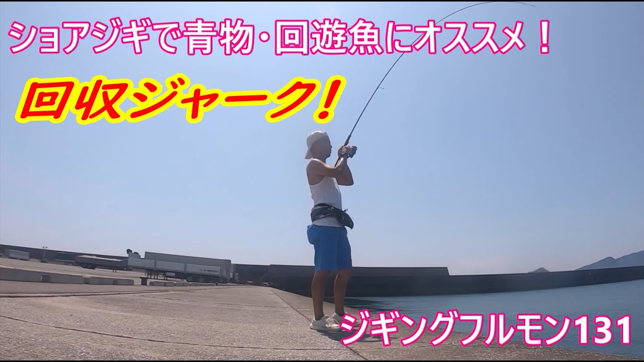 ショアジギング！青物､回遊魚にオススメ！回収ジャーク！ジギングフルモン131